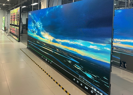 P3.91 Indoor LED-reclame-scherm voor conferenties/LED-videomuur met ijzeren kast