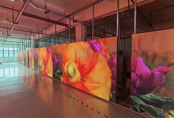 P4 Duidelijke beelden Reclame Led-schermen Hangend Led Video Lichtgewicht 1/8 scan