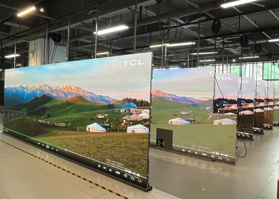 P4 Full Color Indoor LED Video Wall Screen 80*40 Module Resolutie Reclameborden