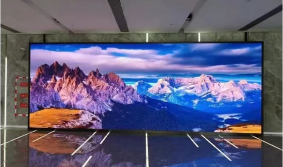 COB P2.5 Opgehangen LED-scherm Die-Cast Aluminium Kast 40000 Punten/Vierkante Meter