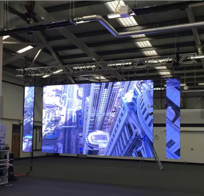 40,000 m2 dichtheid Indoor Full Color LED Display, waterdicht, met verzegelde stalen kast