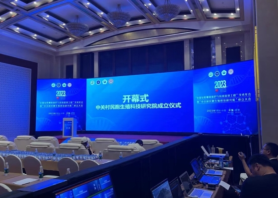 Waterdicht Kleine toonhoogte Full Color Advertising LED Screen P2 SMD 256*128mm Module