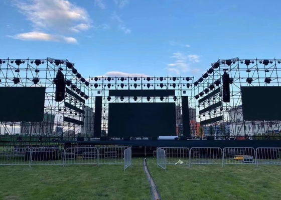 Stadion Full Color Advertising LED Display P6 High Resolution Module 192*192mm