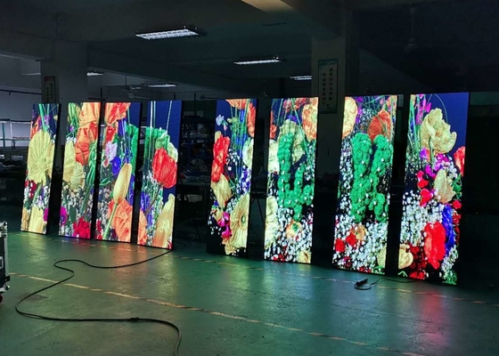 Die Cast Aluminium Rental Waterproof P3.91 LED Billboard 1/16 Scan Mode IP43 Geschikt voor reclameposters