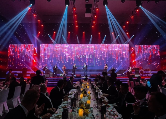 P6 Waterdicht buitenadvertentiescherm LED volkleurig videoscherm IP65 SMD3535 Voor huur/vaste installatie