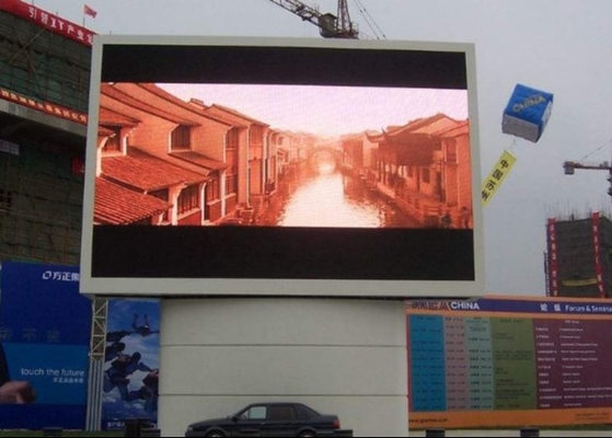 SMD2727 Outdoor Full Color LED Die-casting Aluminium Screen Mall Stadion Video Signage