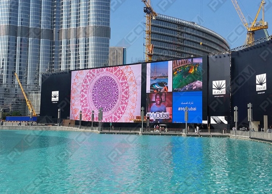 P4 Outdoor Full Color LED Rental Screen SMD2727 Groot formaat Voor ziekenhuizen / stadions