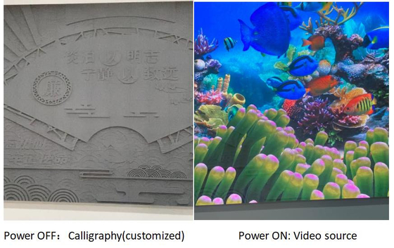 LED Art Relief Screen 3840Hz High Refresh Kinglight SMD2020 Full Color Indoor P2.5 Rental Led Display