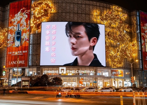 Verhuur van aluminium scherm SMD LED scherm voor grote vierkante reclame Full Color Outdoor LED Display Screen