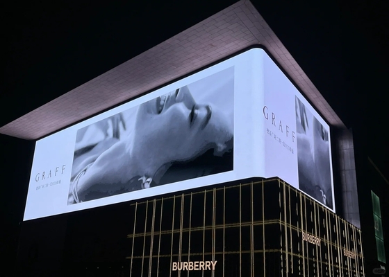 Gegooid aluminium scherm P6.67mm LED-video-display Reclame, 640x640mm Verhuur Vaste installatie