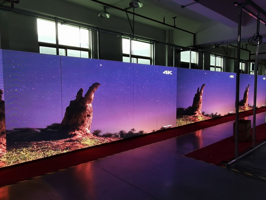 Hoogresolutie p2 640x640mm led display scherm binnenshuis led paneel volkleurige binnenshuis led billboard voor vergaderruimte