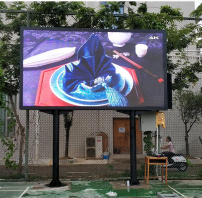P10 Buiten waterdicht Full Color High Definition LED Die-Casting Aluminium Scherm