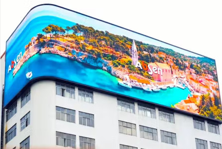 Hoge helderheid, hoge definitie Outdoor Full Color SMD LED Display Slim kabinet