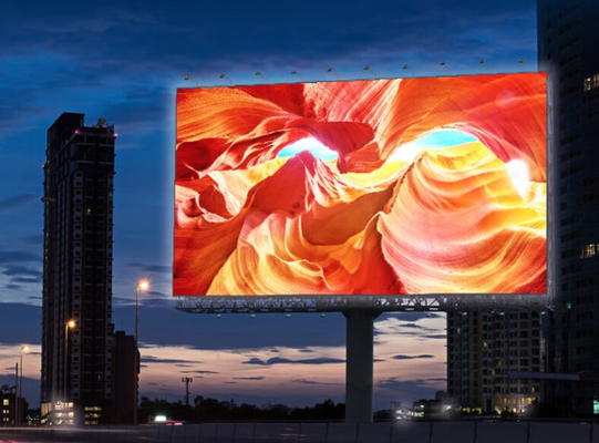 Module Die-Casting Aluminium Waterdicht Full Color HD SMD P8 Outdoor High Brightness LED Advertising Screen