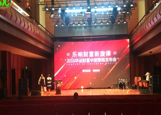 Die-Cast Aluminium Screen Concert HD Aanpasbaar Indoor Stage Background LED Screen High Refresh Rate