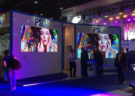 Voor- en achtertoegang binnen Makkelijk onderhoud Full Color P4 LED Video Wall Screen