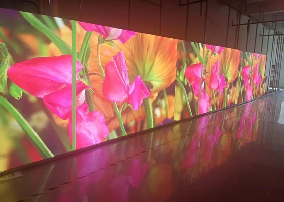 Aluminiumkasten voor inwendige bewerkingen volkleurig LED-display RGB LED High Energy Efficiency billboards