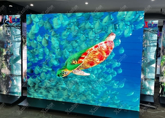 Op maat gemaakte LED-die-cast aluminium TV-wand waterdicht scherm / P10 Indoor LED Monitor Verhuur met Epistar-chip