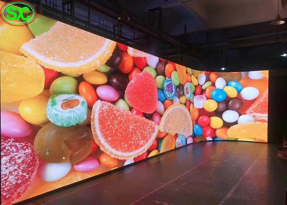 HD P4 Indoor Full Color LED Display IJzer en staal Kasten Bevestiging Gebruik