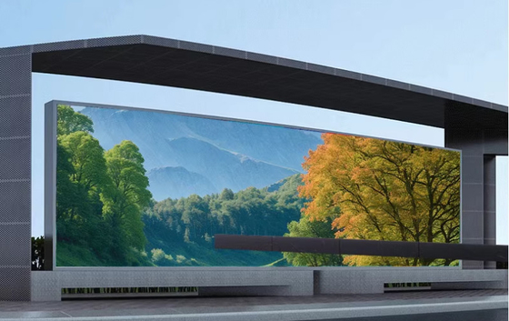 Full Color LED Billboard P8 Buitenscherm IP65 Super helder ijzeren kastenmateriaal