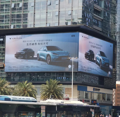 P4.81SMD Verhuur buiten Makkelijk te installeren LED-scherm Commerciële reclameborden