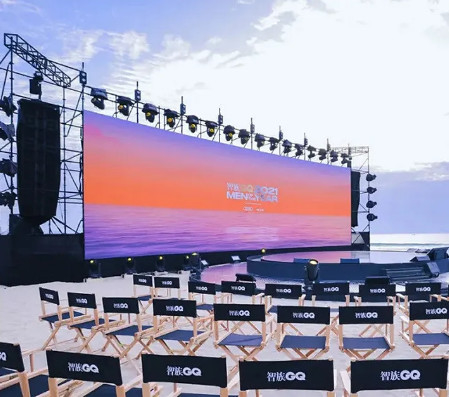 P10 Programmeerbare video-tv Smd Led-schermpanelen Rgb 320 mm x 160 mm module