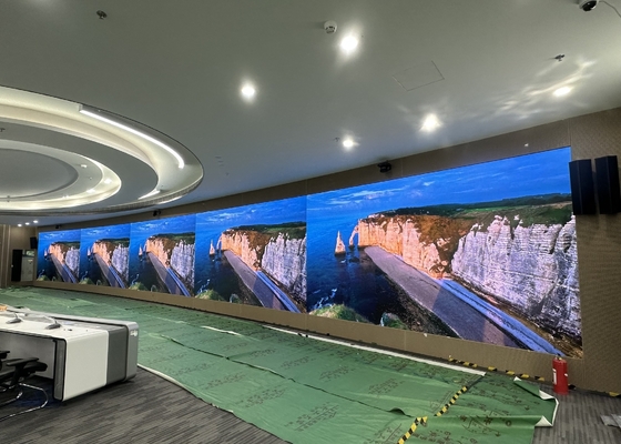 P3.91 Indoor Lease LED Screen Display HD Full Color Stage 500x1000 Kas