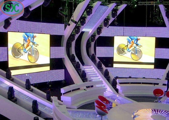 High Definition Full Color SMD P3.91 Advertising LED Video Display 250*250mm module grootte