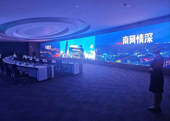 Huur scherm verwijderbaar HD glas kristal chip P5 doorzichtig LED-display