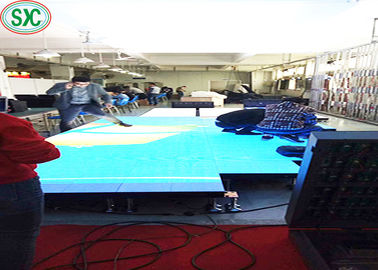 P3.91 Indoor Full Color LED Lighting Dansvloer 250*250mm LED-module 65410 punten/vierkante meter