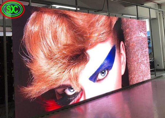 Gegooid aluminium toneelbeeldscherm groot HD 160x160mm P2.5 Indoor Ultra-HD Energiebesparende LED-videowand