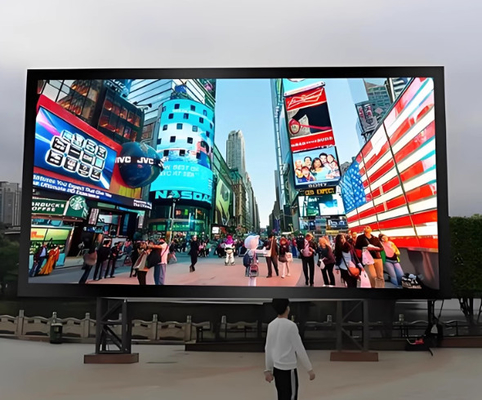 Real Pixel 1R1G1B Score Led Billboard met en 860w/m2 Gemiddeld stroomverbruik