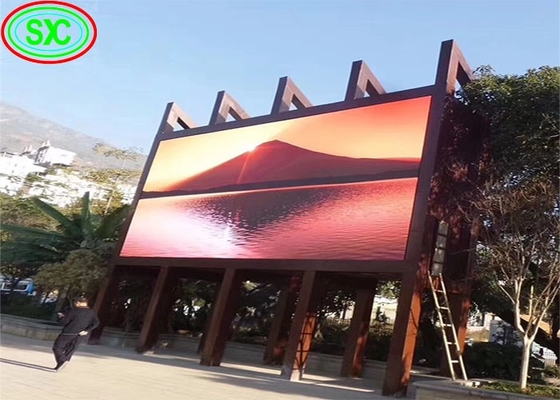 P3.91 Outdoor Billboard 5000 Nits Helderheid 500*500mm 1R1G1B