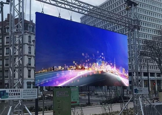 P4.81 Resolutie Verhuur HD LED-scherm 250*250 winkelcentra en straten