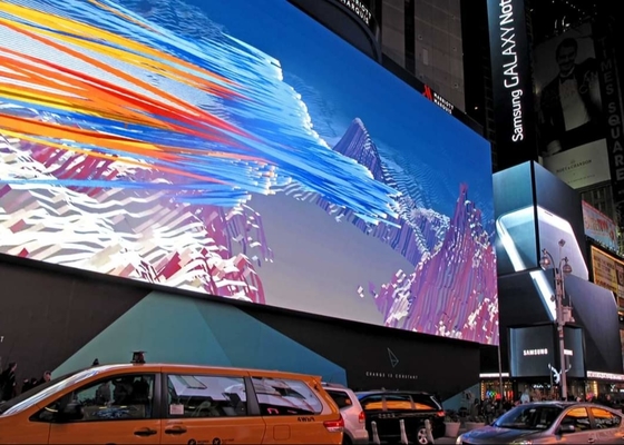 Hoge helderheid P4 Outdoor Advertising LED-scherm met gegoten aluminium hoes
