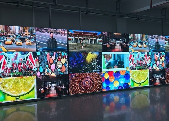 Gegooid aluminium Nova besturingssysteem Buiten Full Color LED Display P6 HD Vaste hoge resolutie