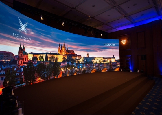 Gegooid aluminium Nova besturingssysteem Buiten Full Color LED Display P6 HD Vaste hoge resolutie