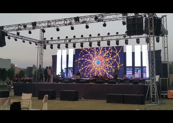 P6.67 Verhuur/vast RGB Full Color Slim LED Display Panel SMD Voor Wedding Conference