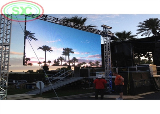 HD Indoor P6 Bühnenachtergrond Evenementen LED Rnetal Video Wand Led Display Screen