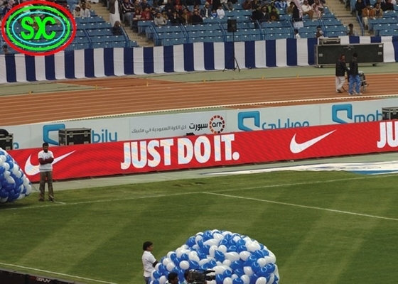 Stadionperimeter Full Color LED Display 3000Hz 1R1G1B 320x160mm P10