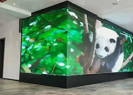 Hoge helderheid Verhuur zachte module P4 Advertentie LED-display Video muur conferentie SMD2121 reclame led-scherm