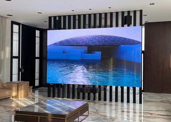 HD Indoor P6 Bühnenachtergrond Evenementen LED Rnetal Video Wand Led Display Screen