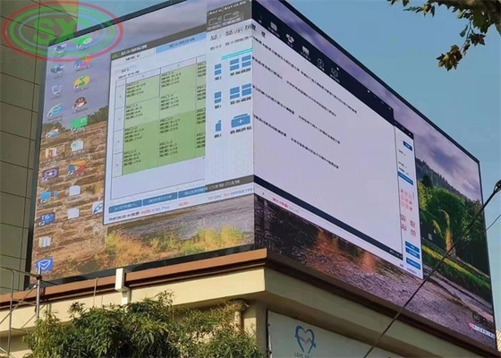 Buiten Full Color Led Screen P6 Display Panel Achterste Service Op maat Vaste Advertentie Billboard