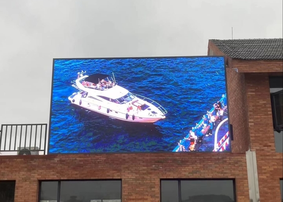 Buiten Full Color Led Screen P6 Display Panel Achterste Service Op maat Vaste Advertentie Billboard