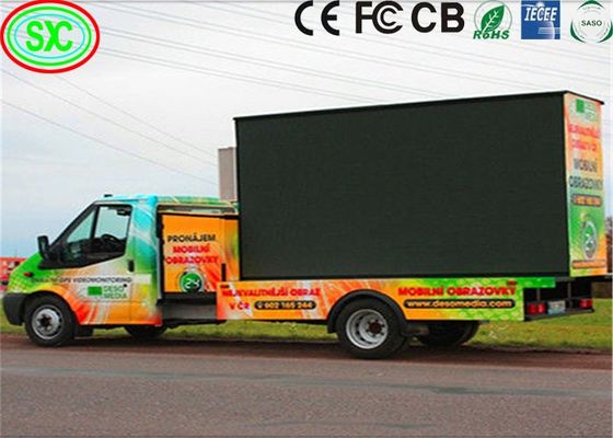 Goede prijs 60Hz beeldsnelheid mobiele truck LED-scherm voor buitenreclame onderweg online