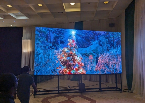 Canbest V Series 500x500mm Cob P1.2 P1.5 P1.9 P2.6 P2.9 Indoor Right Angle LED Display Screen 90 Graden Hoek LED Video Wall