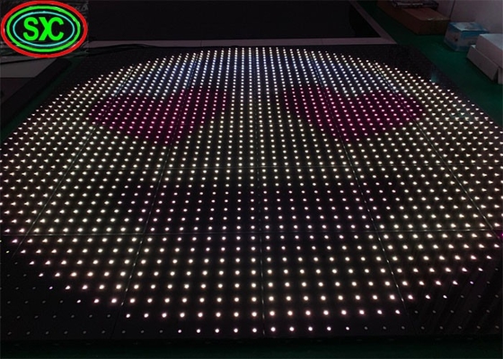 Bühnenapparatuur Party Wedding Show DJ Full Color RGB LED Disco Light Dansvloerscherm