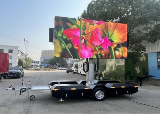 Op maat gemaakte grootte P1.87 Truck Mounted LED Display Centure Park 2 jaar garantie