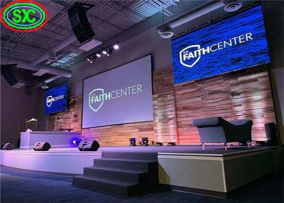 Full Color Indoor Stage LED Screen IJzeren kast LED-scherm met 3 jaar garantie