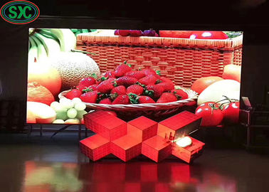 LED-wanddisplay / P4 Indoor Reclame LED-display, 62500 punten / vierkante meter Dichtheid